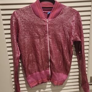 Pink Metallic Women's Jacket